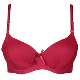 Women's Foam Bra - Maroon - test-store-for-chase-value