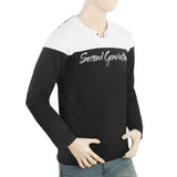 Men's Full Sleeves T-Shirt - Black, Men, T-Shirts And Polos, Chase Value, Chase Value