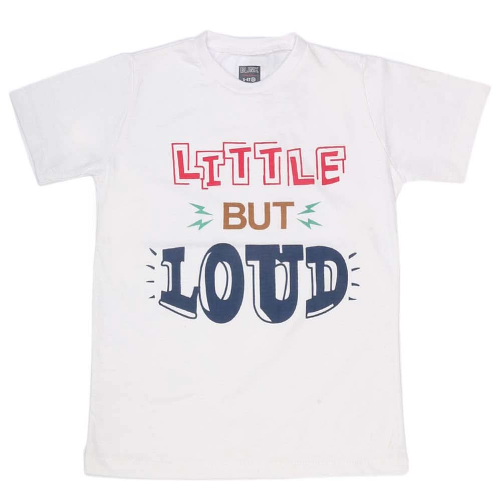 Boys Print T-Shirt - White, Kids, Boys T-Shirts, Chase Value, Chase Value