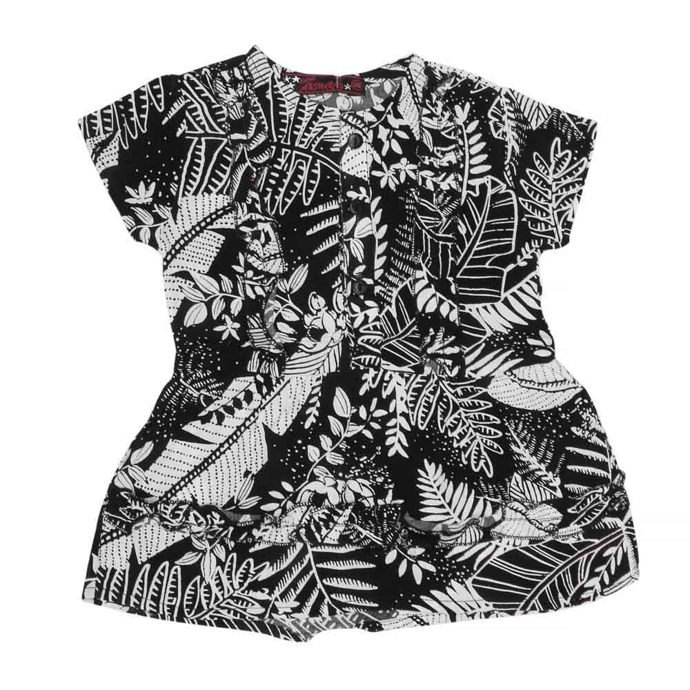 Girls Woven Top - Black, Kids, Tops, Chase Value, Chase Value