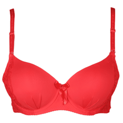 Women's Foam Bra - Red - test-store-for-chase-value