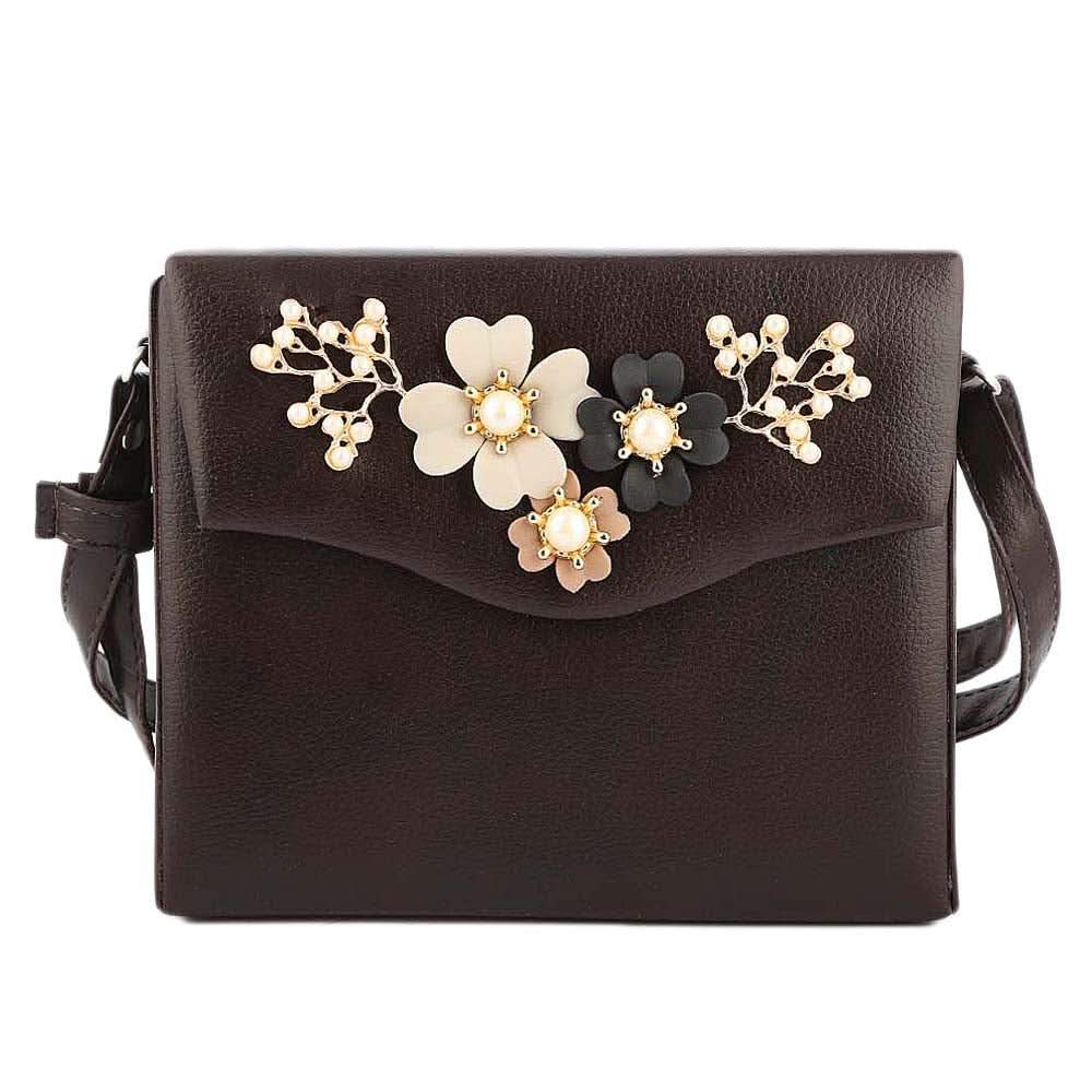Women's Shoulder Bag (KAM-324) - Coffee - test-store-for-chase-value