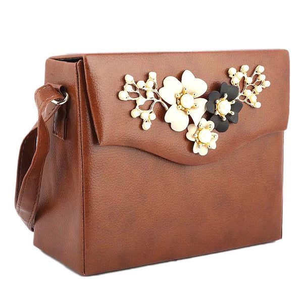 Women's Shoulder Bag (KAM-324) - Brown - test-store-for-chase-value