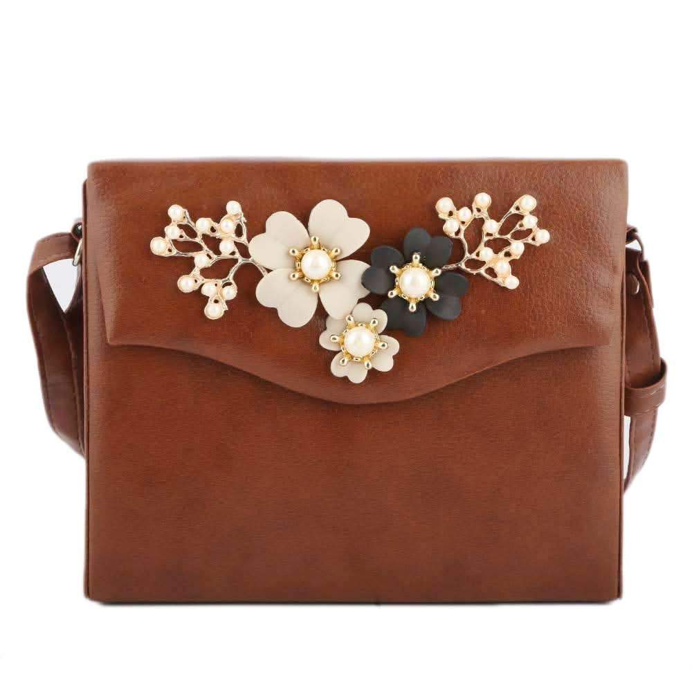 Women's Shoulder Bag (KAM-324) - Brown - test-store-for-chase-value