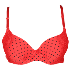 Women's Foam Bra - Red - test-store-for-chase-value