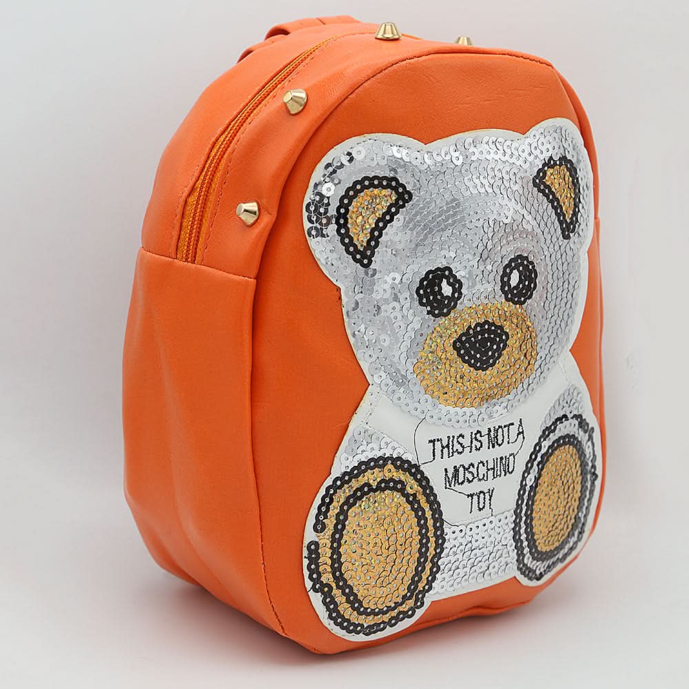 Girls Backpack 7572B - Orange, Kids, School And Laptop Bags, Chase Value, Chase Value