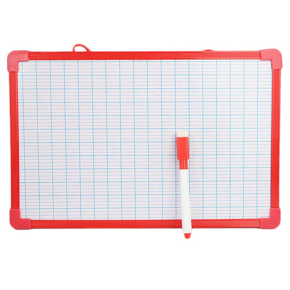Educational Writing Board - Red, Kids, Pencil Boxes And Stationery Sets, Chase Value, Chase Value