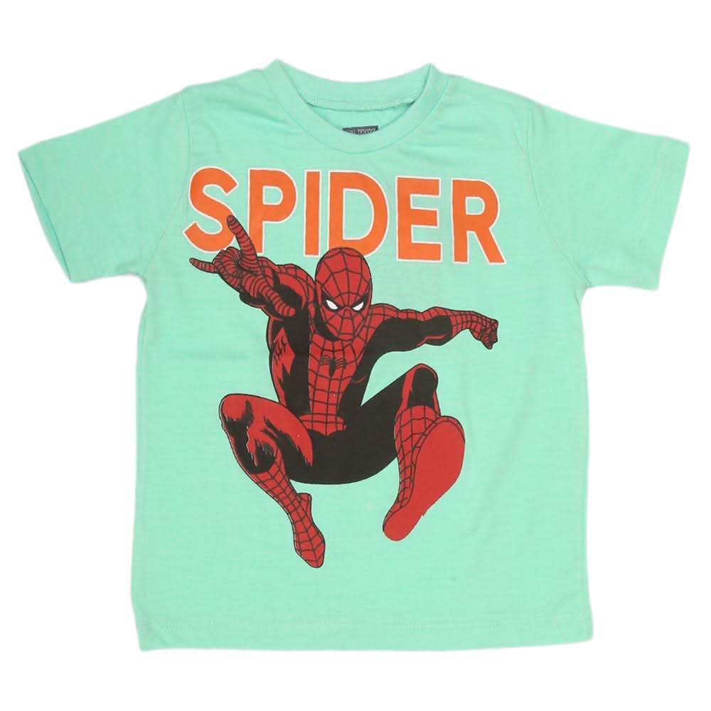Boys Print T-Shirt - Light Green, Kids, Boys T-Shirts, Chase Value, Chase Value
