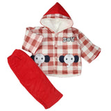 Newborn Girls Full Sleeves  Suit - Tea Pink, Newborn Girls Sets & Suits, Chase Value, Chase Value