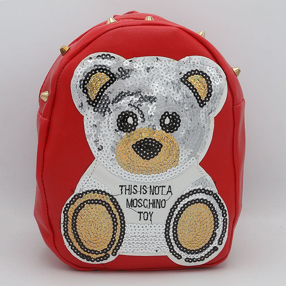 Girls Backpack 7572B - Red, Kids, School And Laptop Bags, Chase Value, Chase Value
