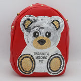 Girls Backpack 7572B - Red, Kids, School And Laptop Bags, Chase Value, Chase Value