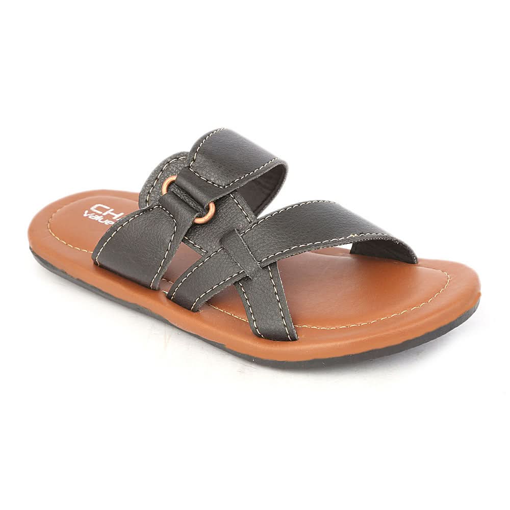 Men's Casual Slippers - Black, Men, Slippers, Chase Value, Chase Value