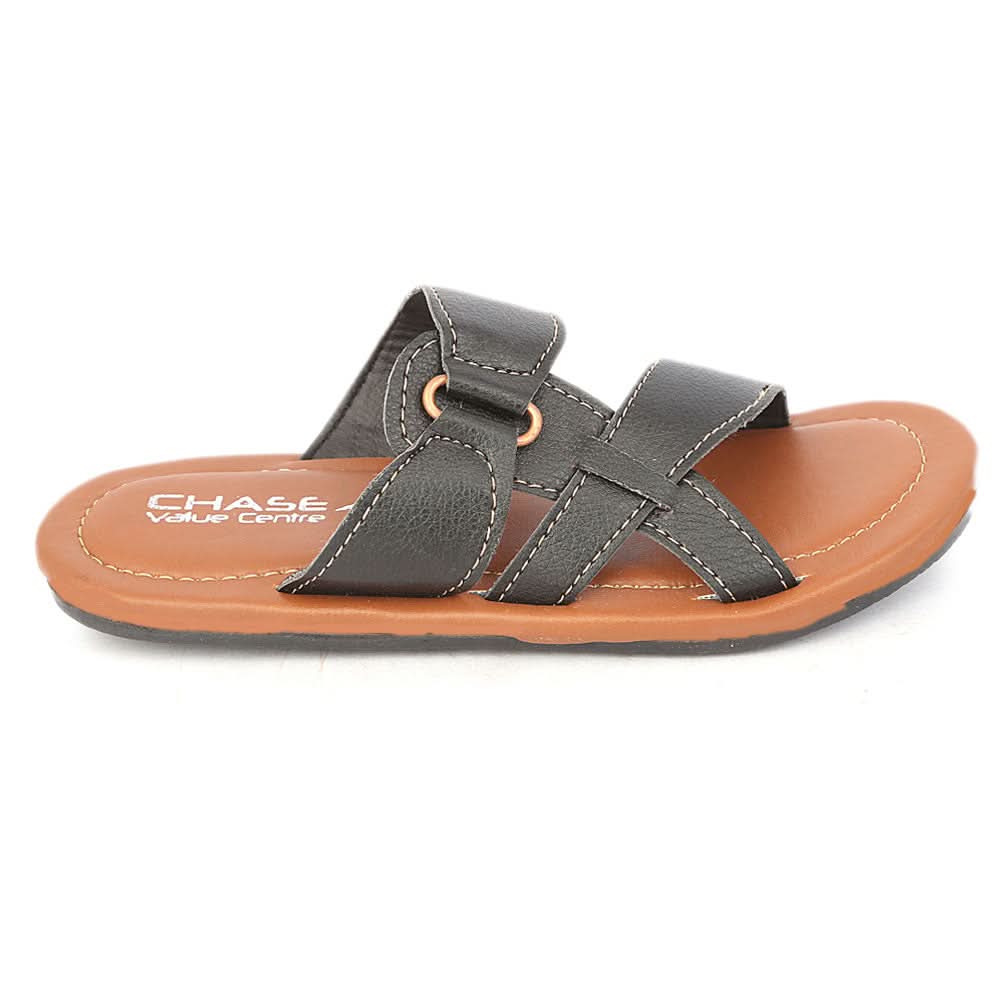 Men's Casual Slippers - Black, Men, Slippers, Chase Value, Chase Value