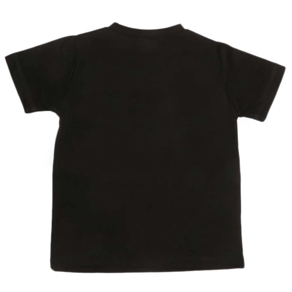 Boys Print T-Shirt - Black, Kids, Boys T-Shirts, Chase Value, Chase Value
