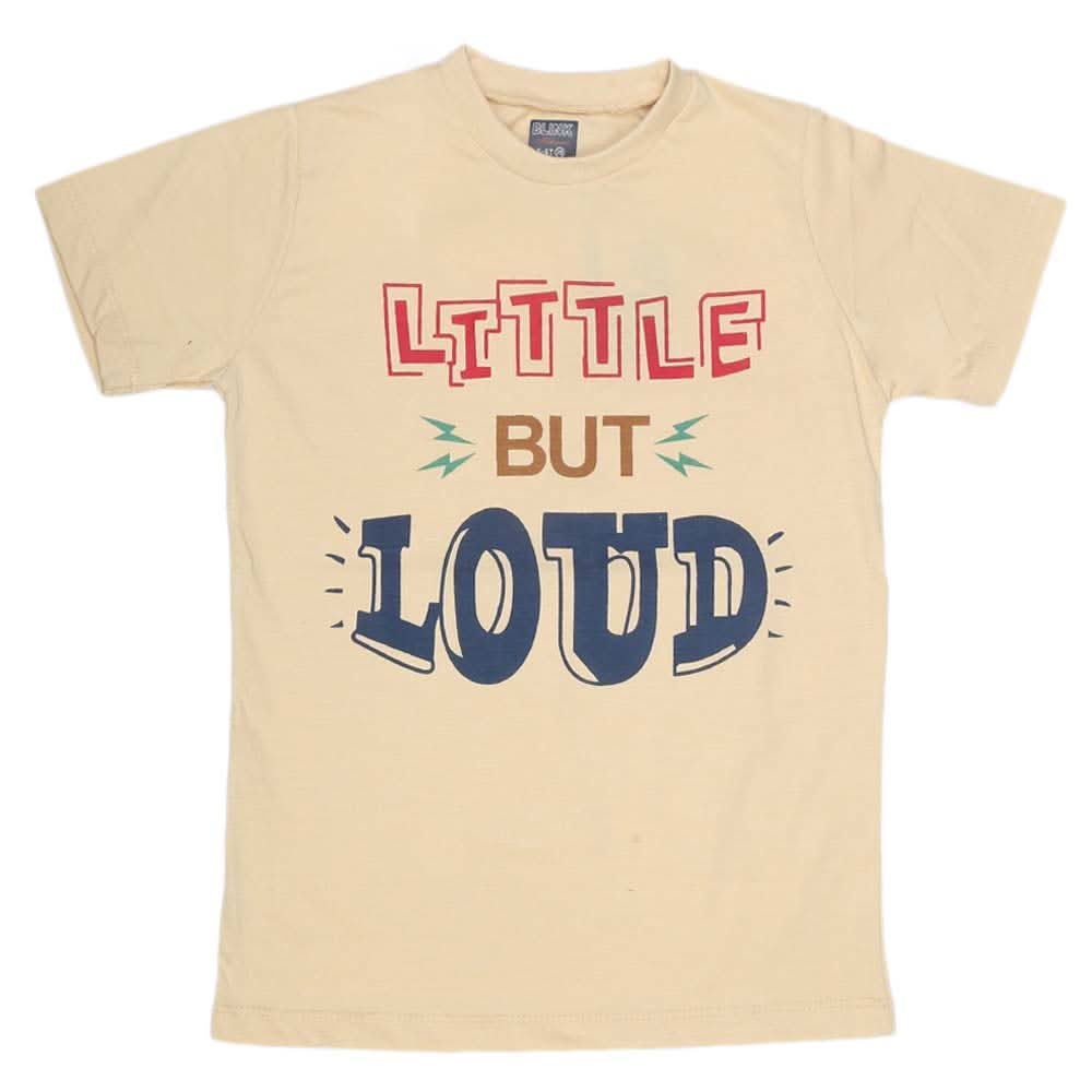 Boys Print T-Shirt - Skin, Kids, Boys T-Shirts, Chase Value, Chase Value