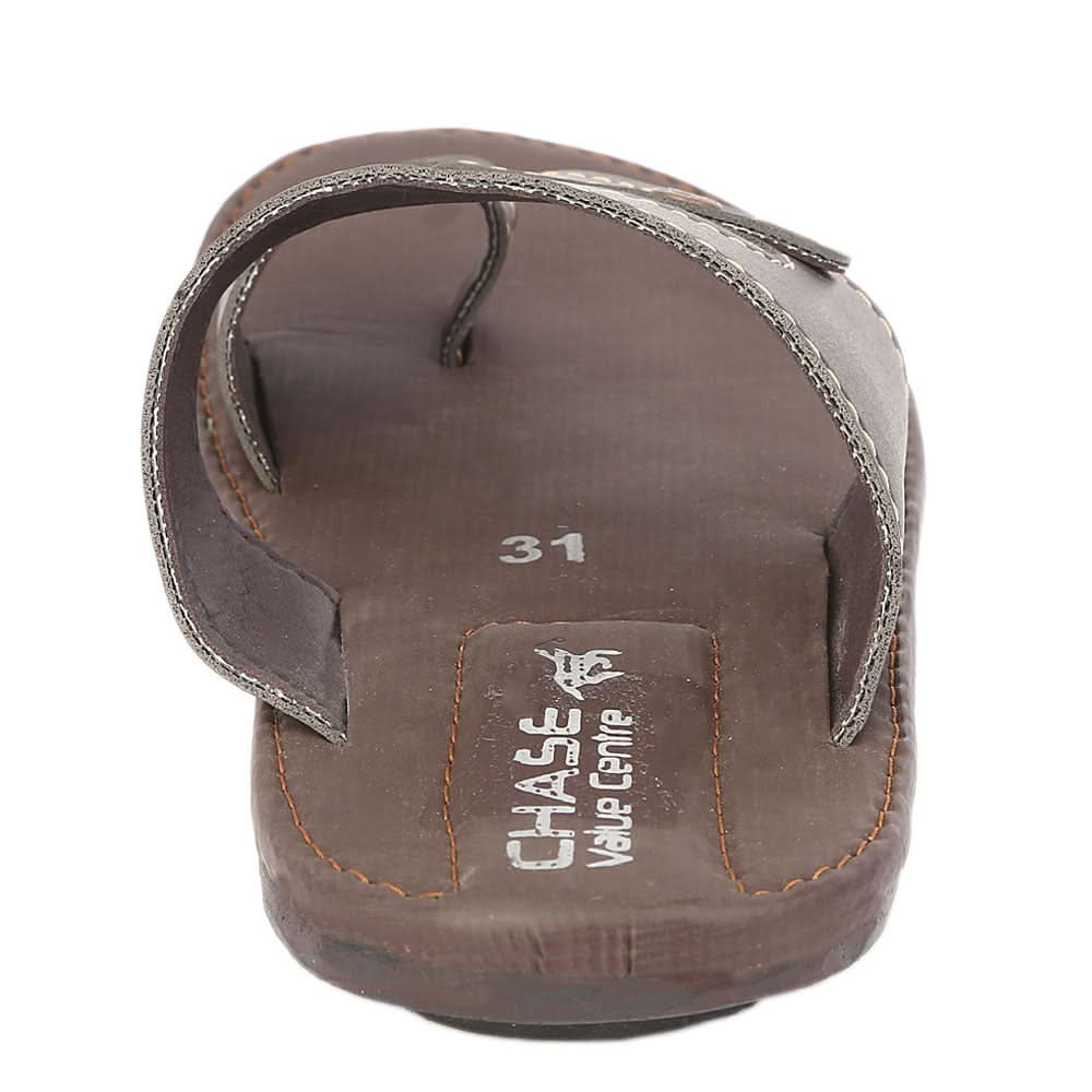 Boys Slippers- Brown, Kids, Boys Slippers, Chase Value, Chase Value