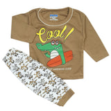 Newborn Boys Full Sleeves Suit - Light Brown, Newborn Boys Sets & Suits, Chase Value, Chase Value