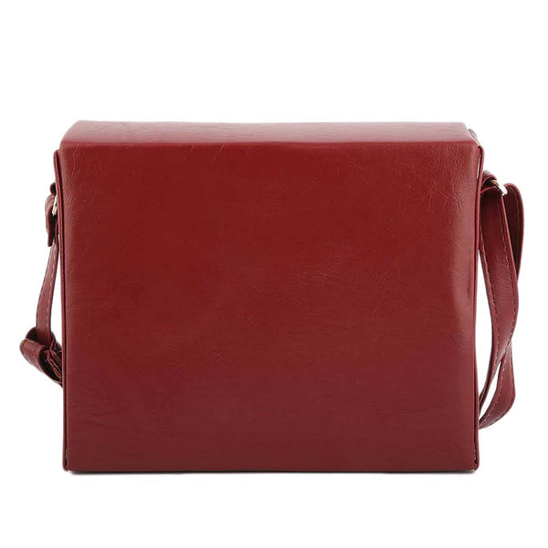 Women's Shoulder Bag (KAM-324) - Maroon - test-store-for-chase-value