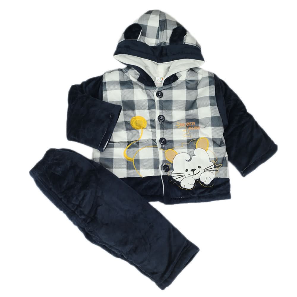 Newborn Girls Full Sleeves  Suit - Grey, Newborn Girls Sets & Suits, Chase Value, Chase Value