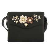 Women's Shoulder Bag (KAM-324) - Black - test-store-for-chase-value