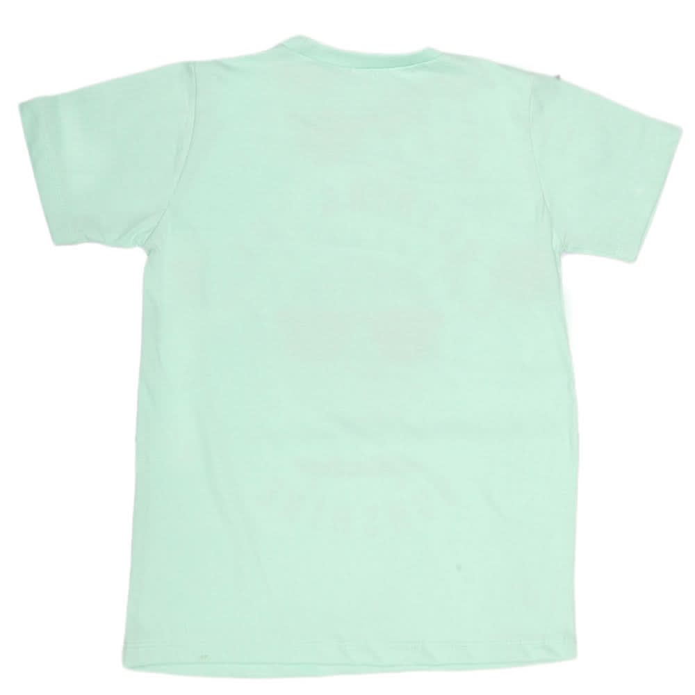 Boys Print T-Shirt - Green, Kids, Boys T-Shirts, Chase Value, Chase Value