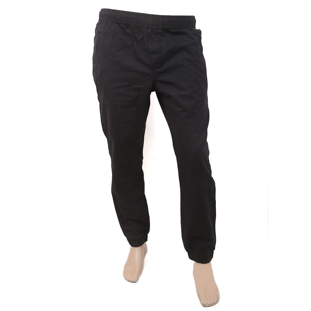 Men's Mill Dyed Cargo Trouser - Black, Men, Lowers And Sweatpants, Chase Value, Chase Value