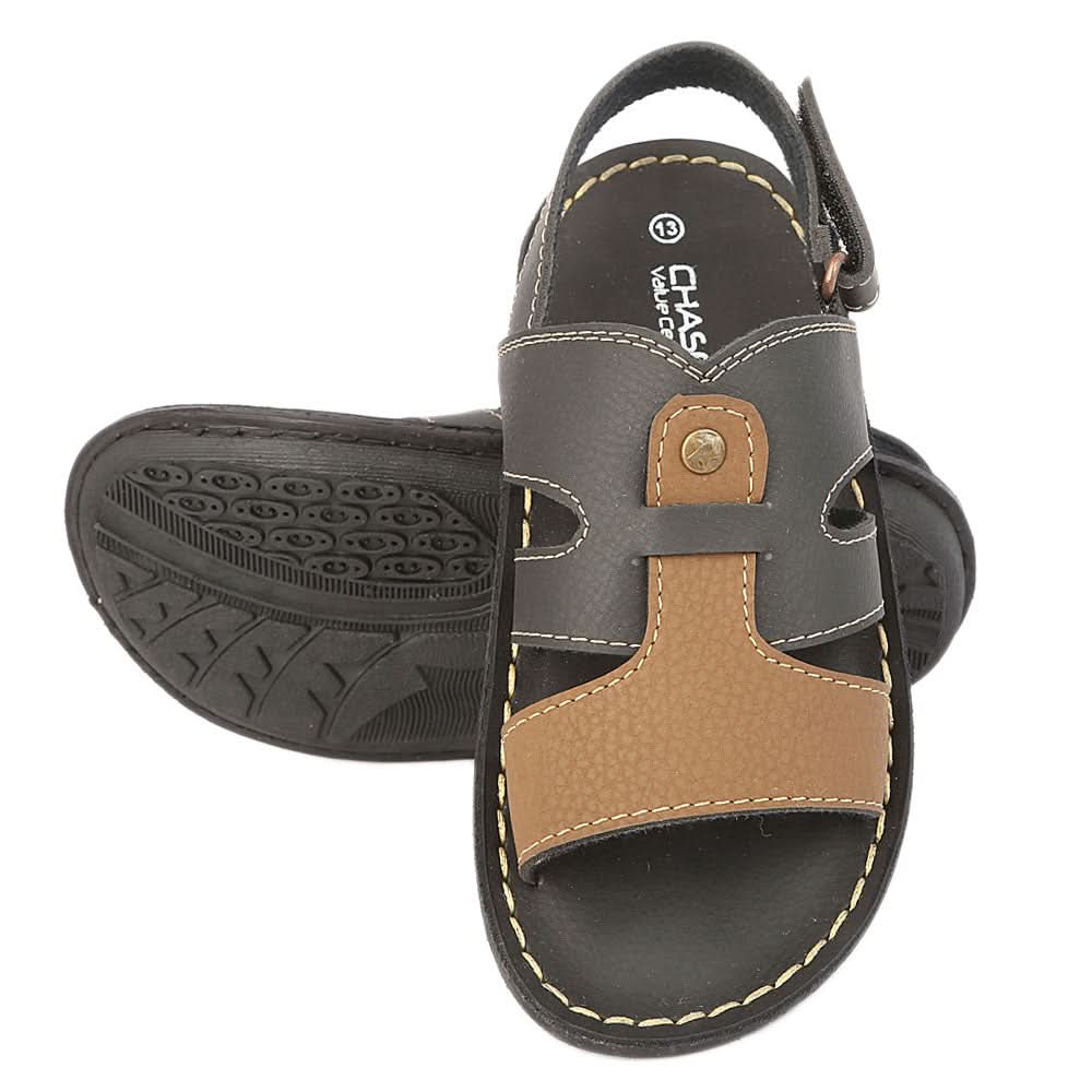 Boys Sandals - Black, Kids, Boys Sandals, Chase Value, Chase Value