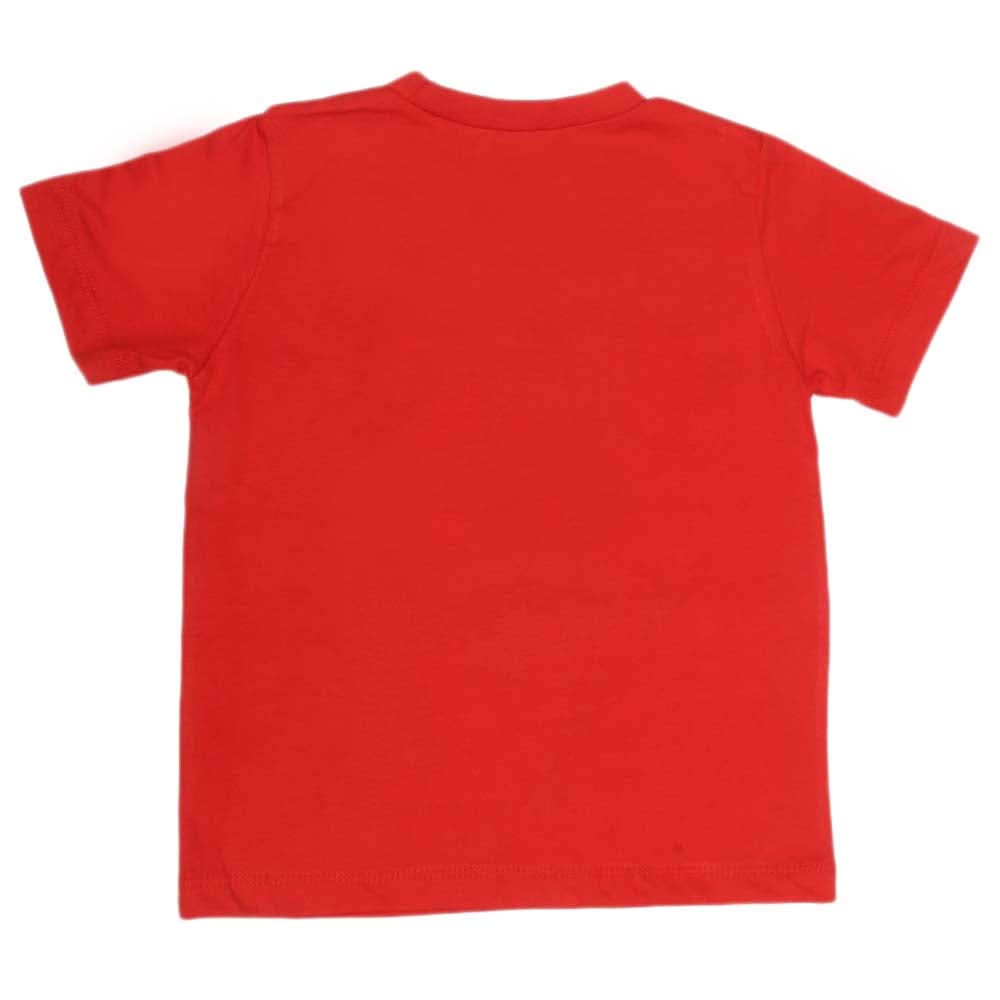 Boys Print T-Shirt - Red, Kids, Boys T-Shirts, Chase Value, Chase Value
