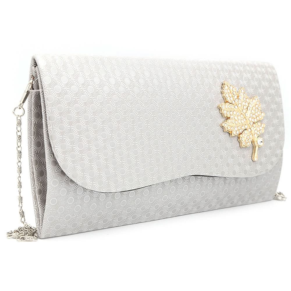 Women's Clutch (174) - Silver, Women, Clutches, Chase Value, Chase Value
