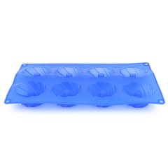 Silicone Mold 8 Pcs Tray - Royal Blue - test-store-for-chase-value