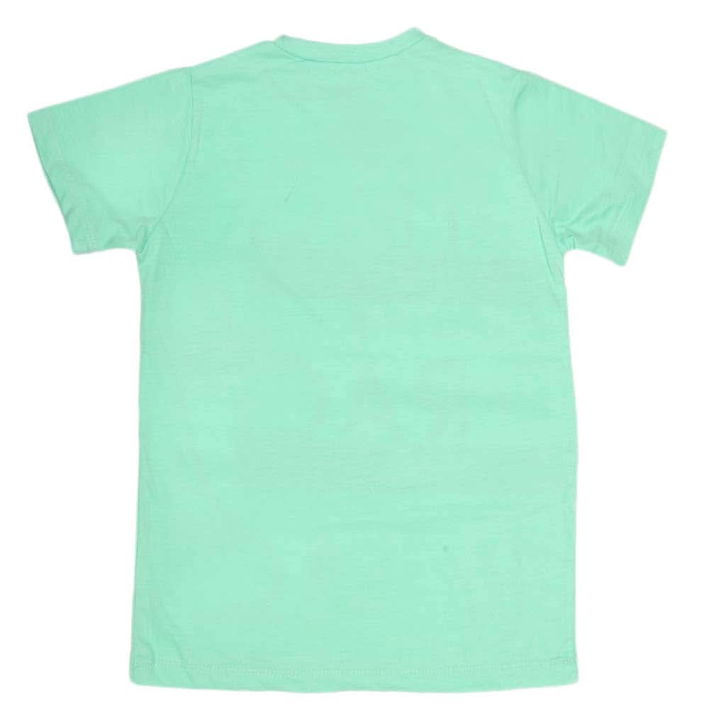 Boys Print T-Shirt - Sea Green, Kids, Boys T-Shirts, Chase Value, Chase Value