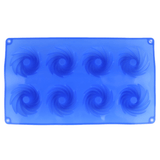 Silicone Mold 8 Pcs Tray - Royal Blue - test-store-for-chase-value