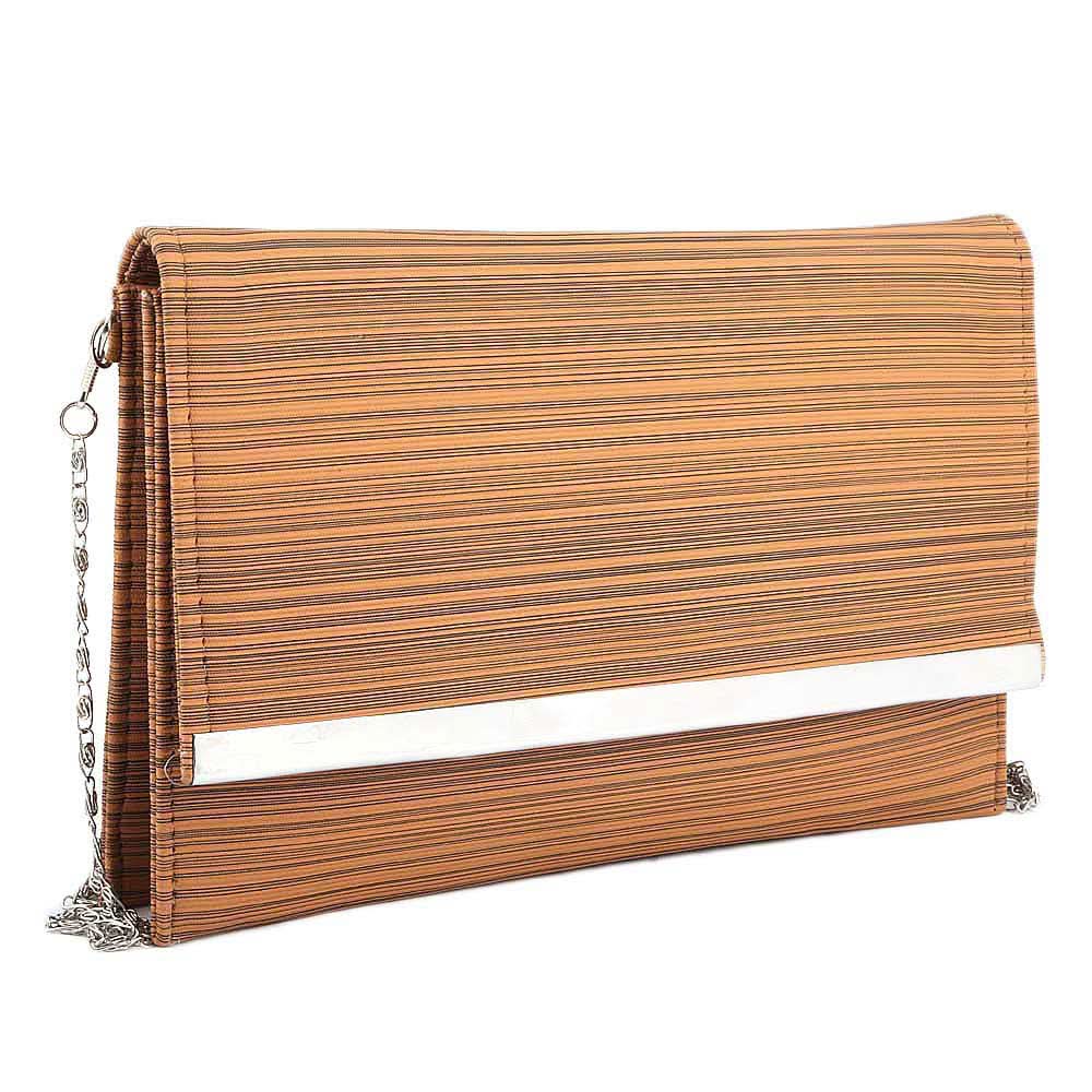 Women's Clutch Bag (KAM-336) - Brown, Women, Clutches, Chase Value, Chase Value