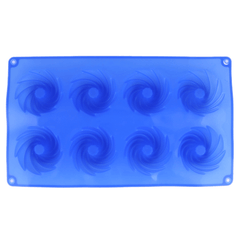 Silicone Mold 8 Pcs Tray - Royal Blue - test-store-for-chase-value