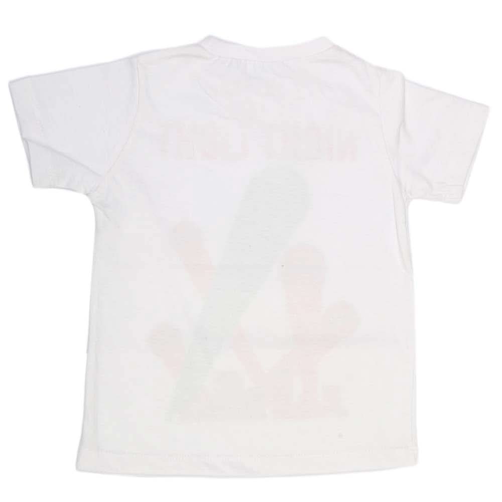 Boys Print T-Shirt - White, Kids, Boys T-Shirts, Chase Value, Chase Value