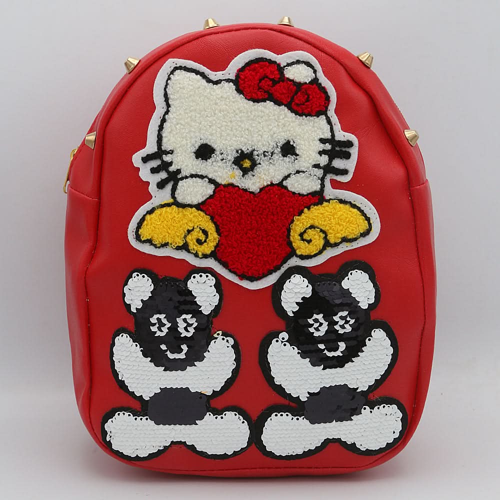 Girls Backpack 7572A - Red, Kids, School And Laptop Bags, Chase Value, Chase Value