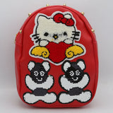 Girls Backpack 7572A - Red, Kids, School And Laptop Bags, Chase Value, Chase Value