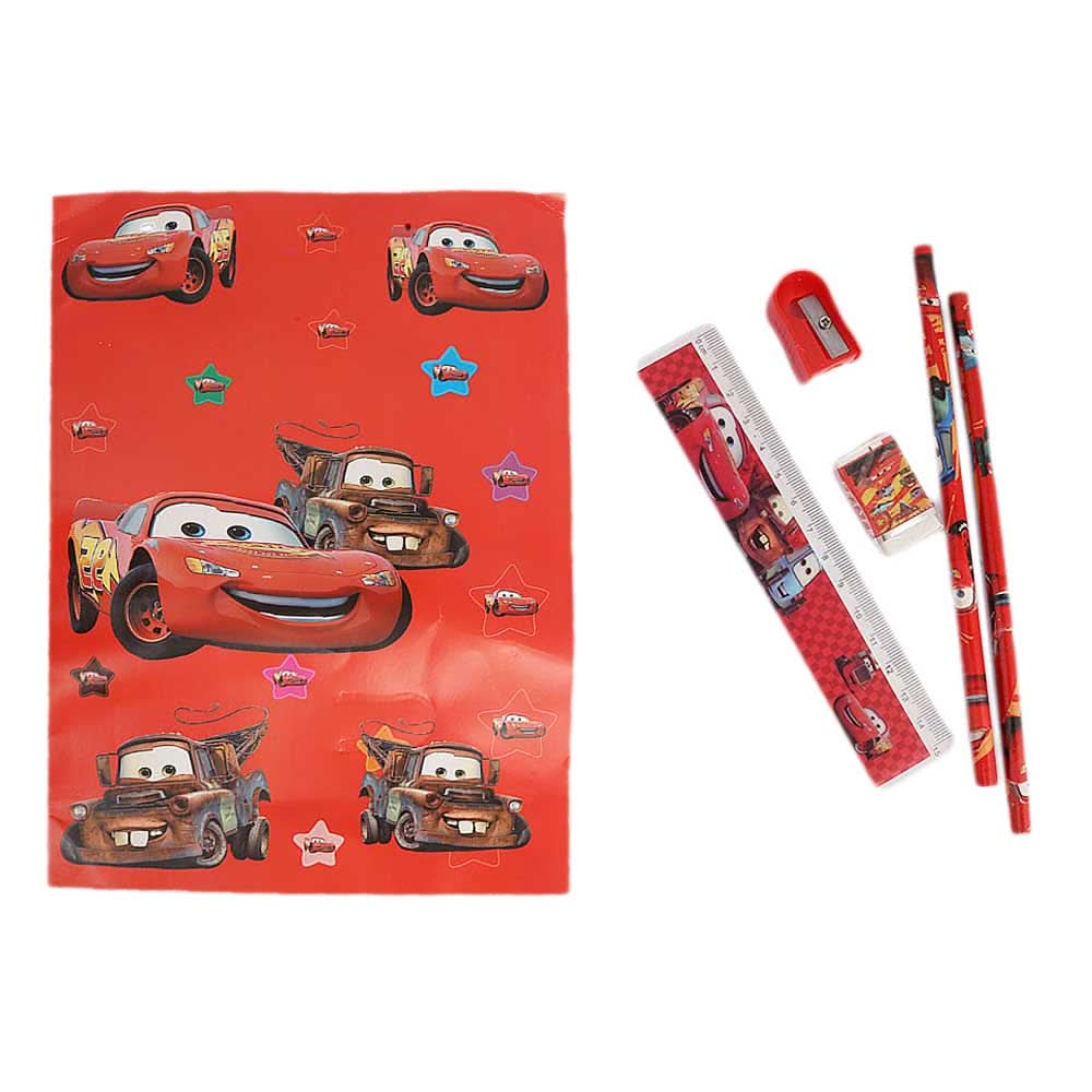 Stationery Set - Red, Kids, Pencil Boxes And Stationery Sets, Chase Value, Chase Value