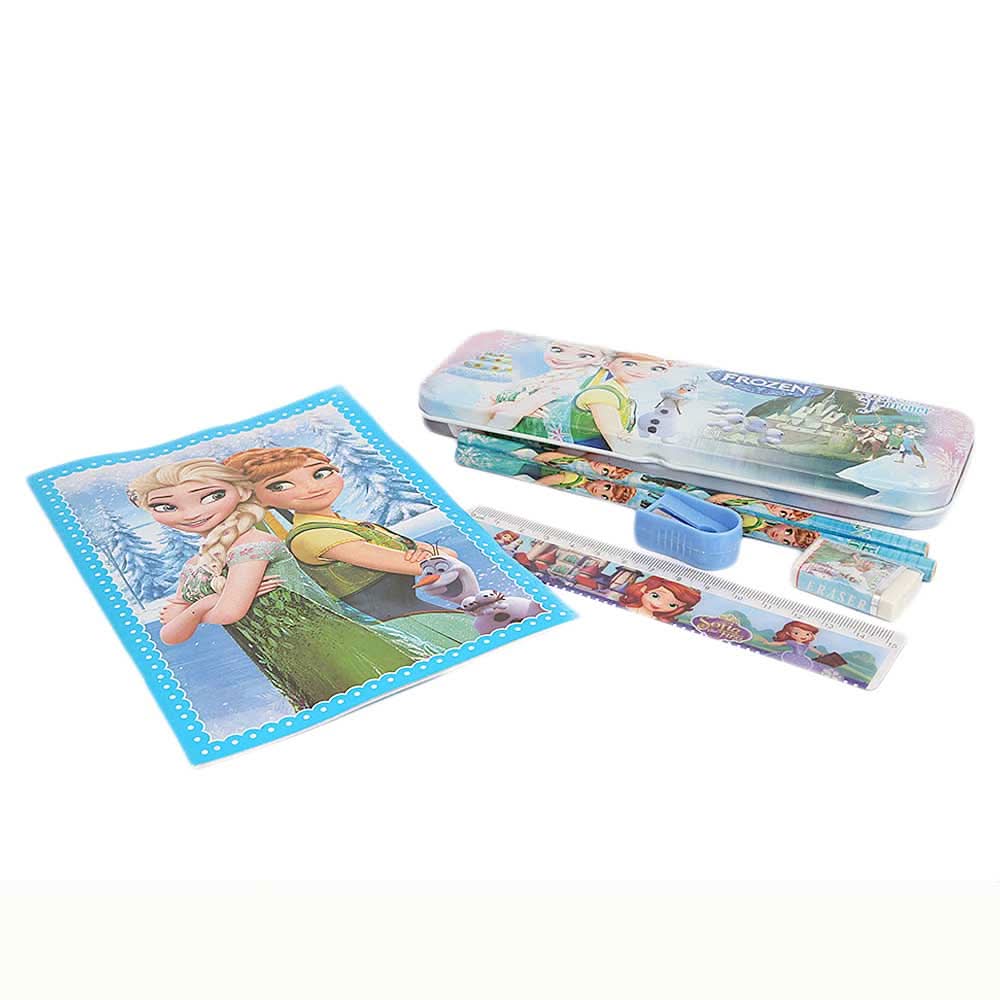 Stationery Set - L-Blue, Kids, Pencil Boxes And Stationery Sets, Chase Value, Chase Value