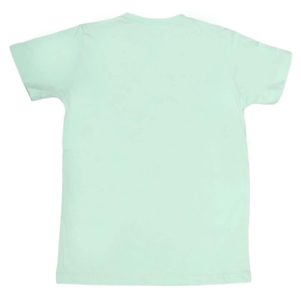 Boys Print T-Shirt - Sea Green, Kids, Boys T-Shirts, Chase Value, Chase Value