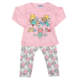 Newborn Girls Full Sleeves Suit - Pink, Newborn Girls Sets & Suits, Chase Value, Chase Value