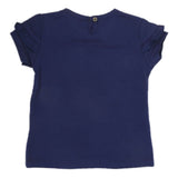 Newborn Girl Half Sleeves T-Shirt - Navy Blue, Kids, NB Girls T-Shirts, Chase Value, Chase Value
