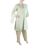 Womens Embroidered 03Pcs Suit - Light Green, Women, 3Pcs Shalwar Suits, Chase Value, Chase Value