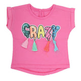 Newborn Girl Half Sleeves T-Shirt - Pink, Kids, NB Girls T-Shirts, Chase Value, Chase Value