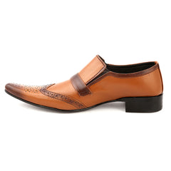 Men's Formal Shoes (F03) - Mustard, Men, Formal Shoes, Chase Value, Chase Value