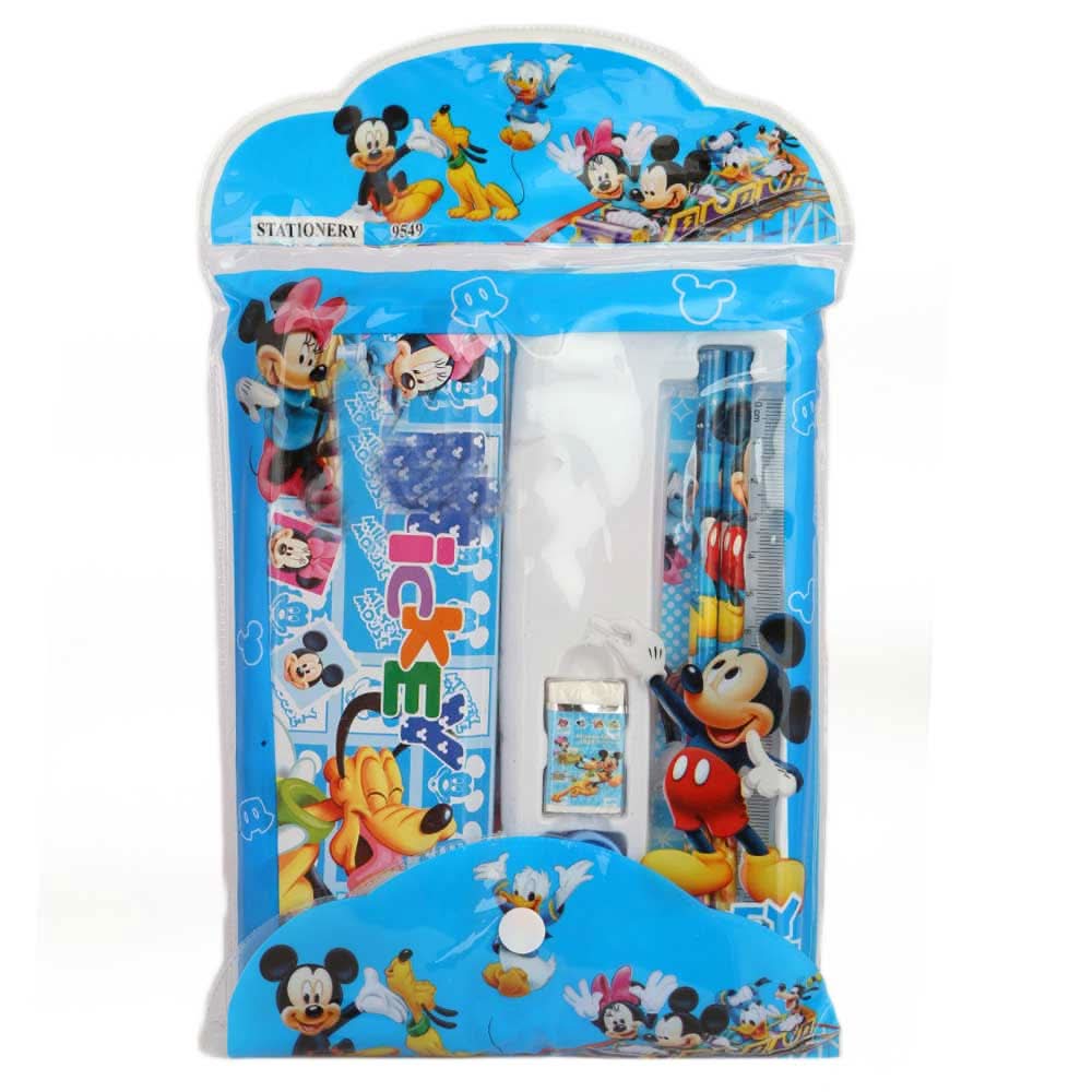 Stationery Set - Blue, Kids, Pencil Boxes And Stationery Sets, Chase Value, Chase Value