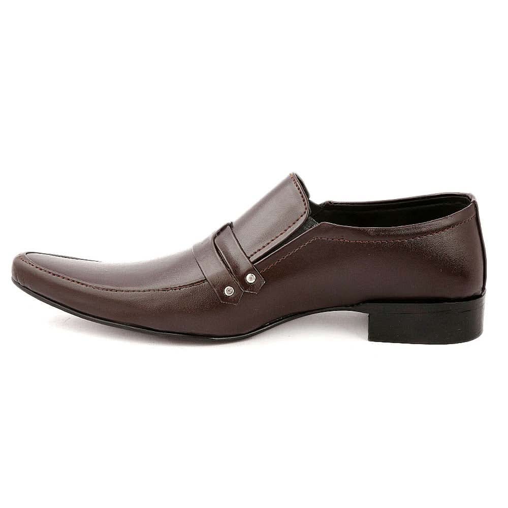 Men's Formal Shoes (F01) - Brown, Men, Formal Shoes, Chase Value, Chase Value