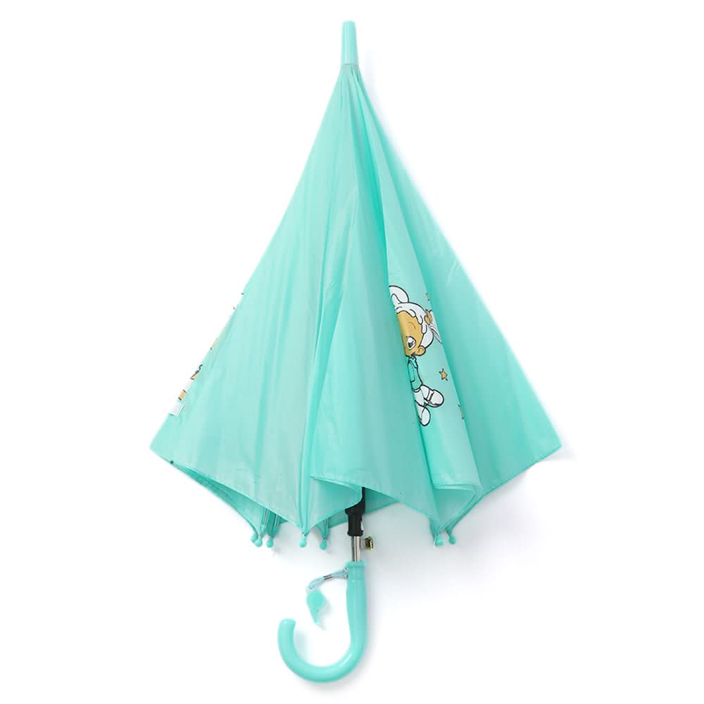 Cartoon Design Umbrella - Sea Green, Umbrellas, Chase Value, Chase Value