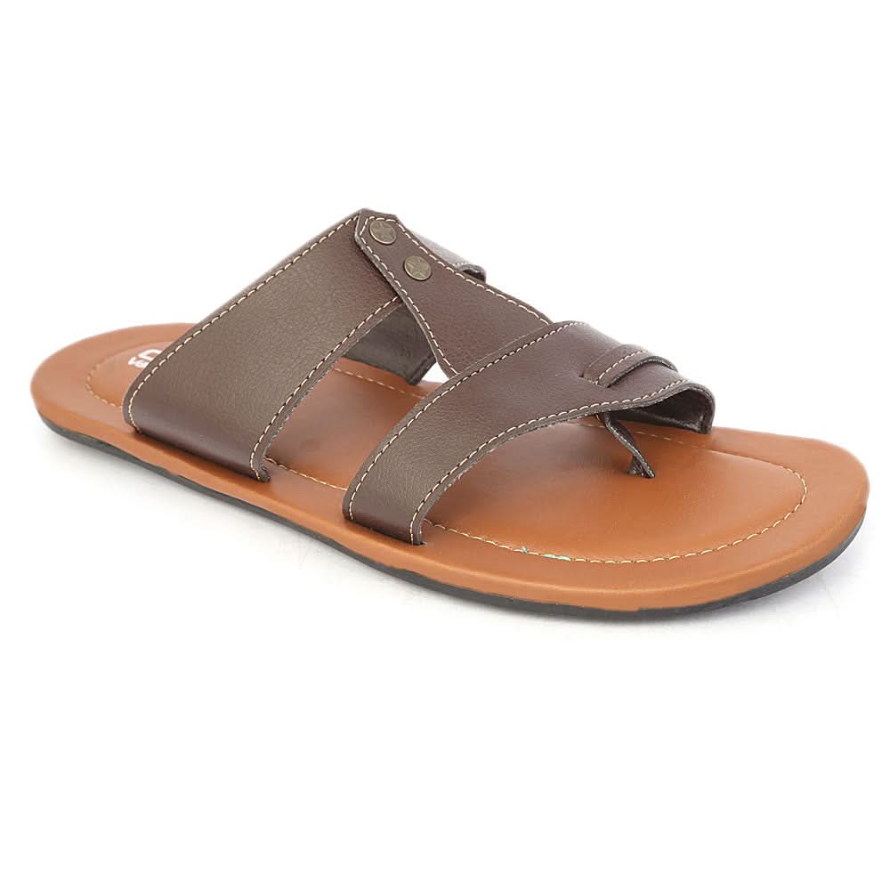 Men's Casual Slippers - Brown, Men, Slippers, Chase Value, Chase Value