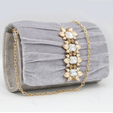 Women's Fancy Clutch 6790 - Grey, Women, Clutches, Chase Value, Chase Value
